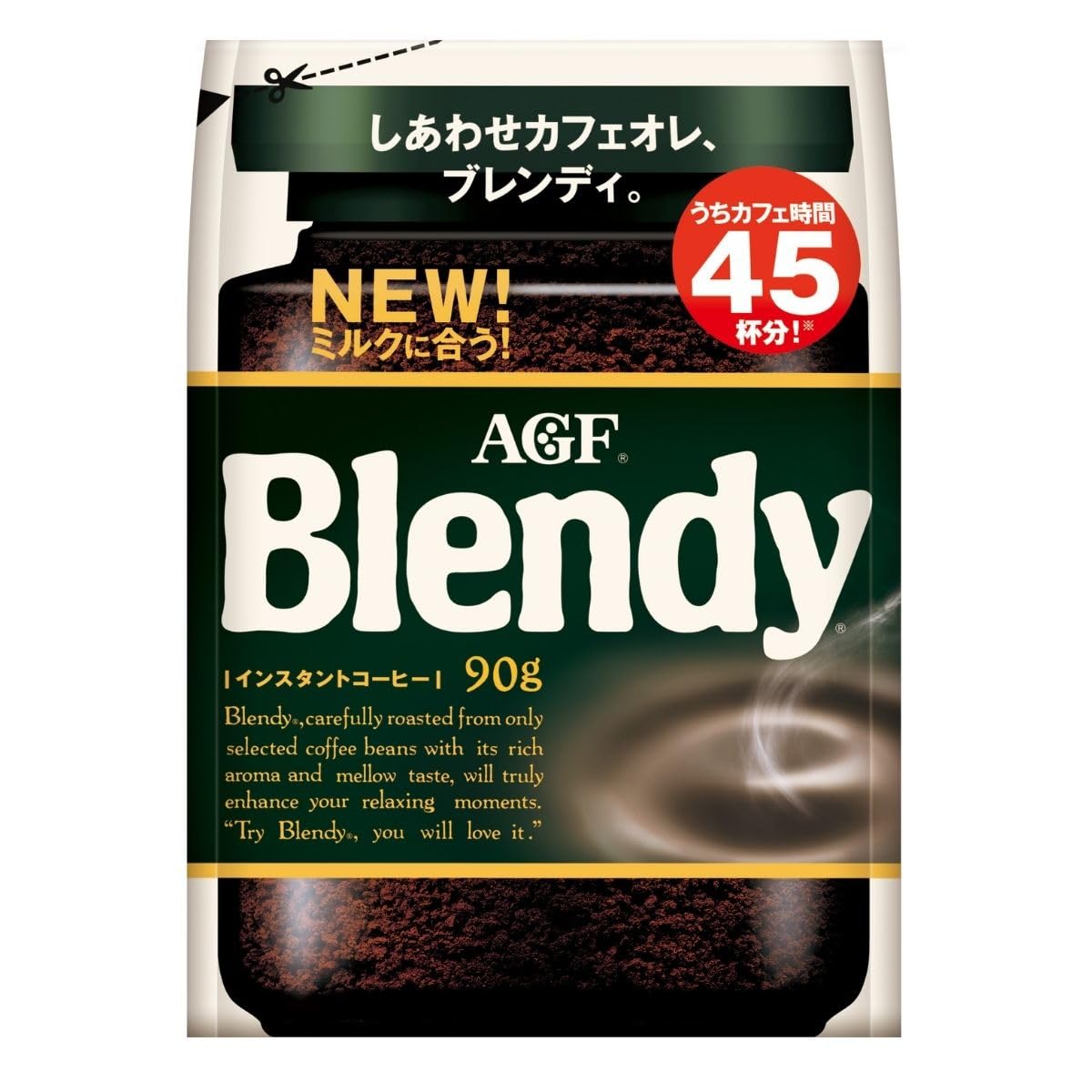 AGF ブレンディ インスタントコーヒー90g×10袋 90g+10g×2袋 Amazon.co.jp: AGF ブレンディ 袋 90g 【 インスタントコーヒー